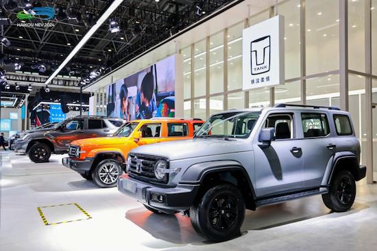 "New" cars gather at Haikou International Auto Show and Haikou New Energy Auto Show, which is bursting with popularity _fororder_image011